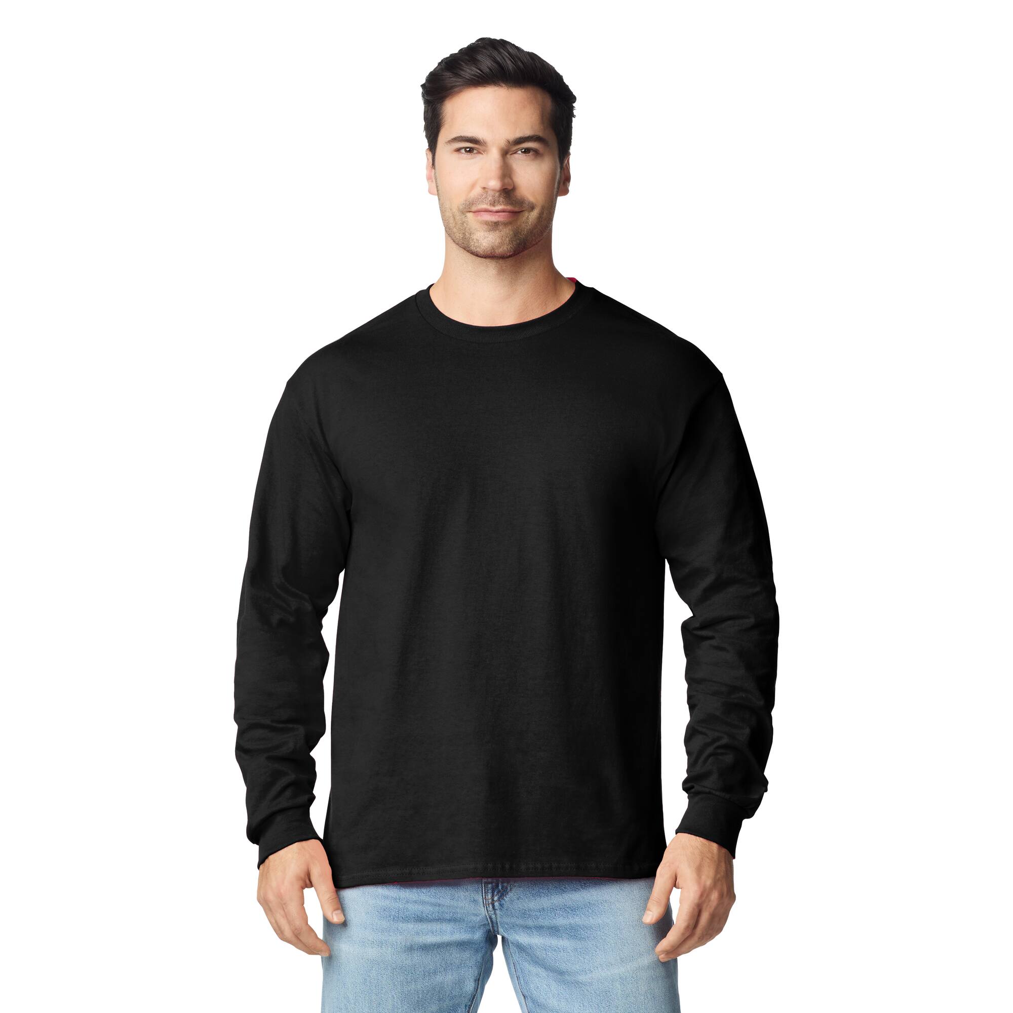 Gildan® Long Sleeve Crew Neck Adult T-Shirt